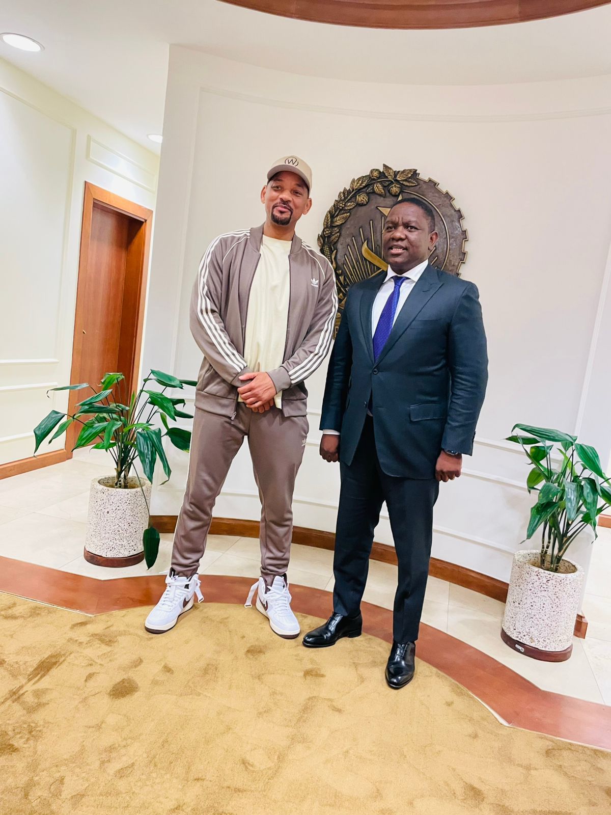 ACTOR E PRODUTOR NORTE-AMERICANO WILL SMITH JÁ EM ANGOLA PARA A PROMOÇÃO DA MARCA VISITA ANGOLA”
