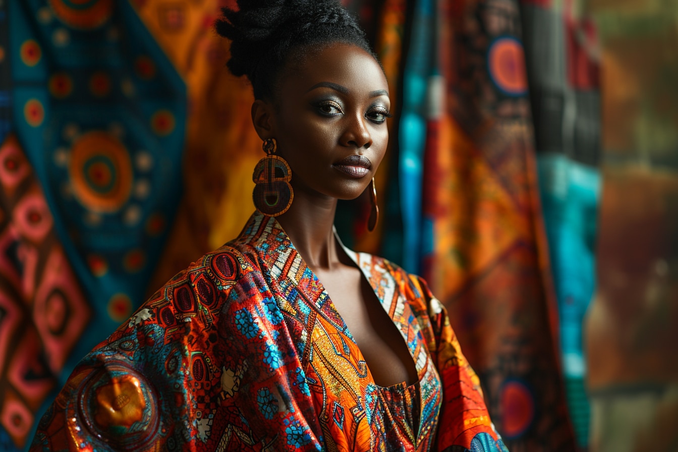 Moda Africana em Alta! Estilos quentes e modernos com o tecido africano conquistam o mundo